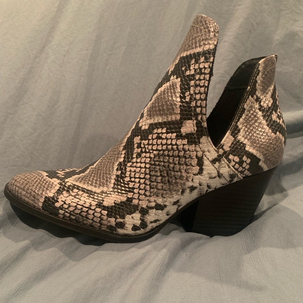 Coconuts By Matisse Snakeskin Trader Wester Bootie - image 3
